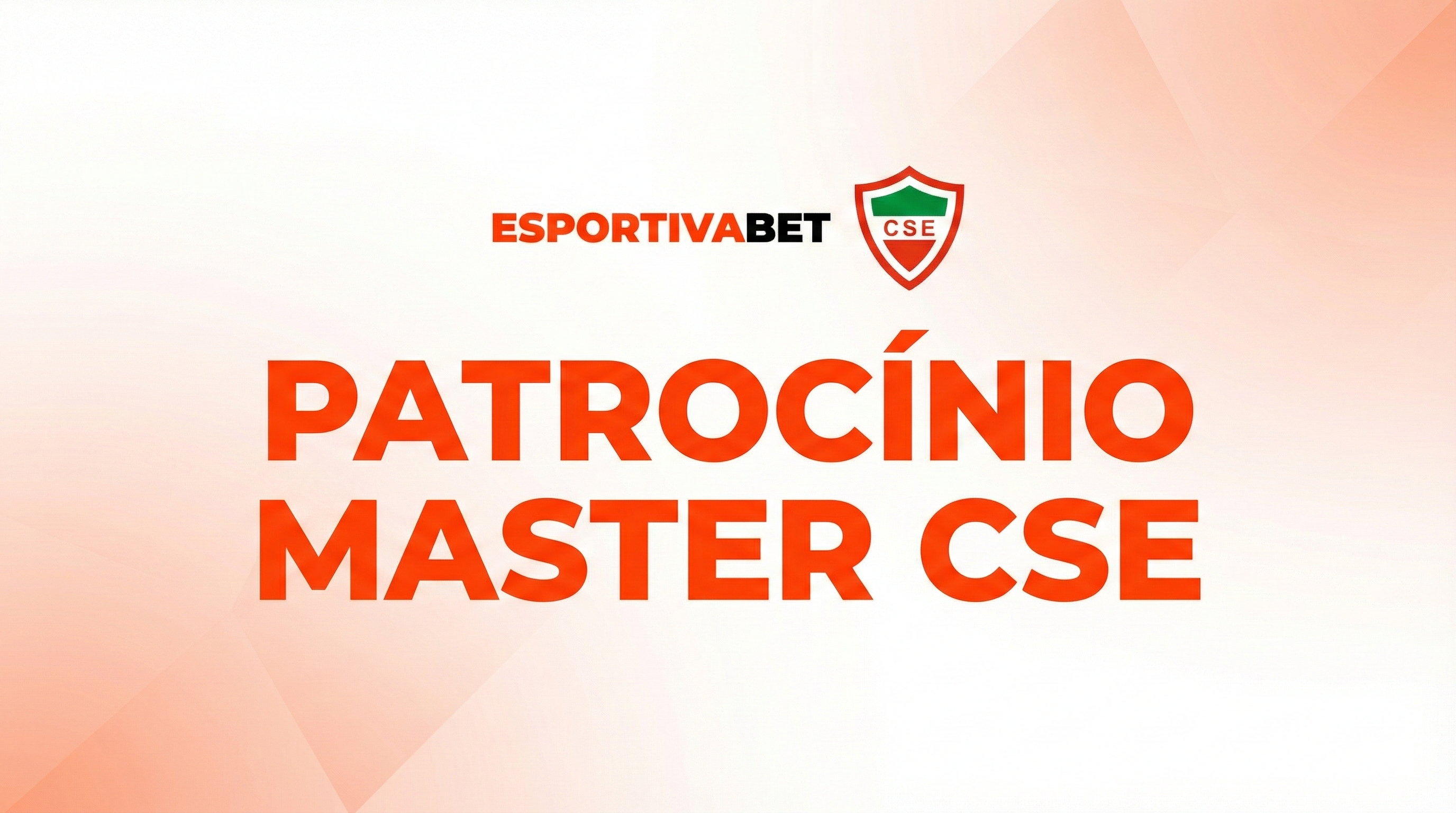 Esportiva Bet Assume Patrocínio Master CSE em 2026