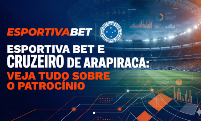 Esportiva Bet confirma parceria com o Cruzeiro de Arapiraca