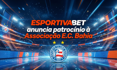 EsportivaBet confirma patrocínio à Associação E.C. Bahia 2026